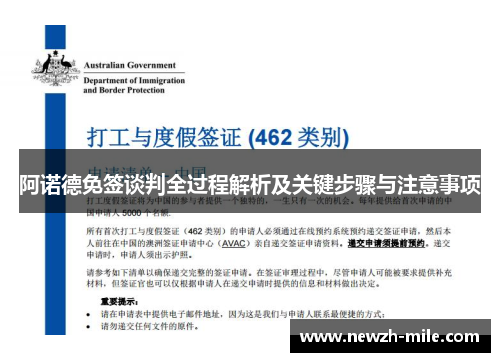 阿诺德免签谈判全过程解析及关键步骤与注意事项 阿诺德免签谈判全过程解析及关键步骤与注意事项